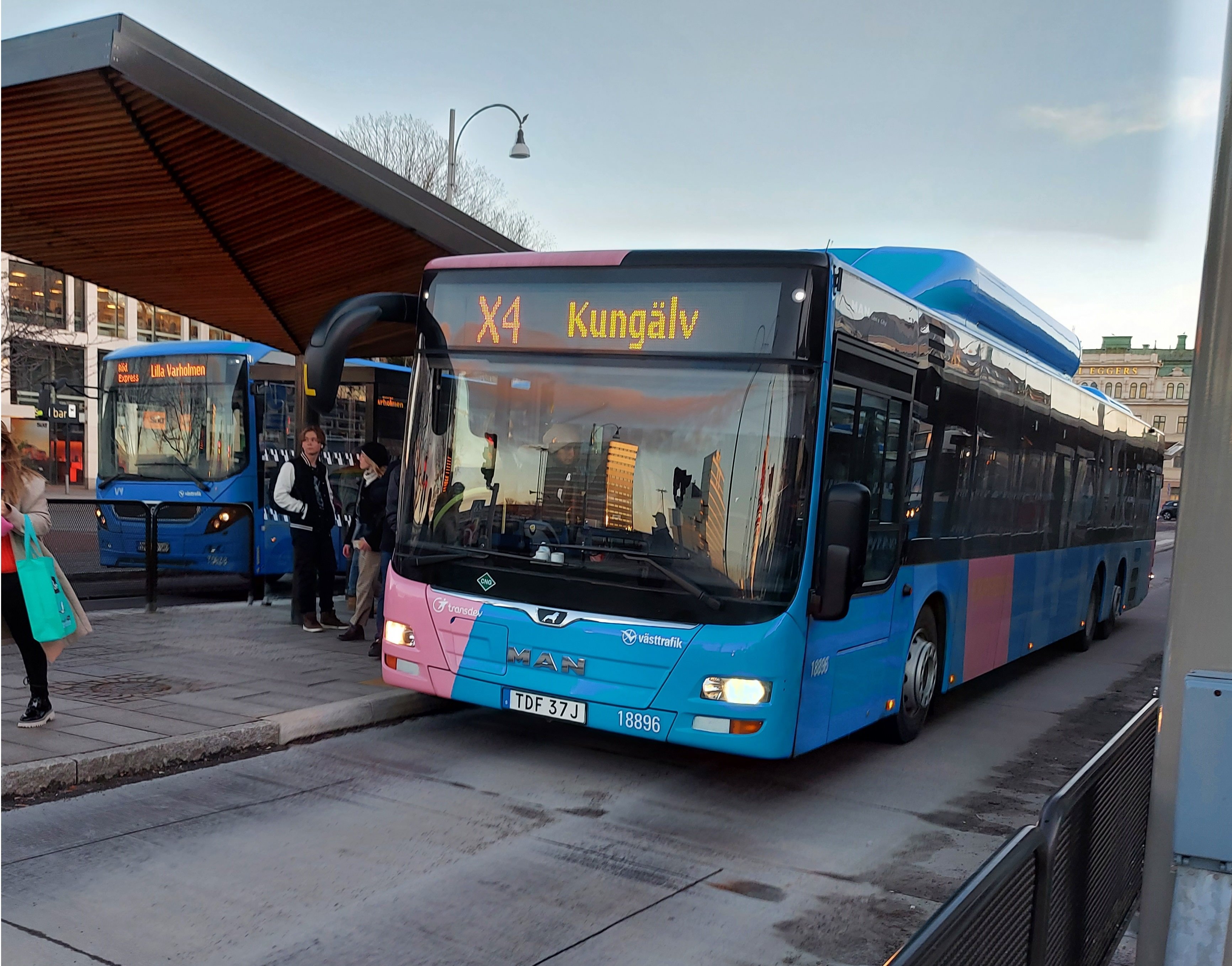 The bus to Kungalv