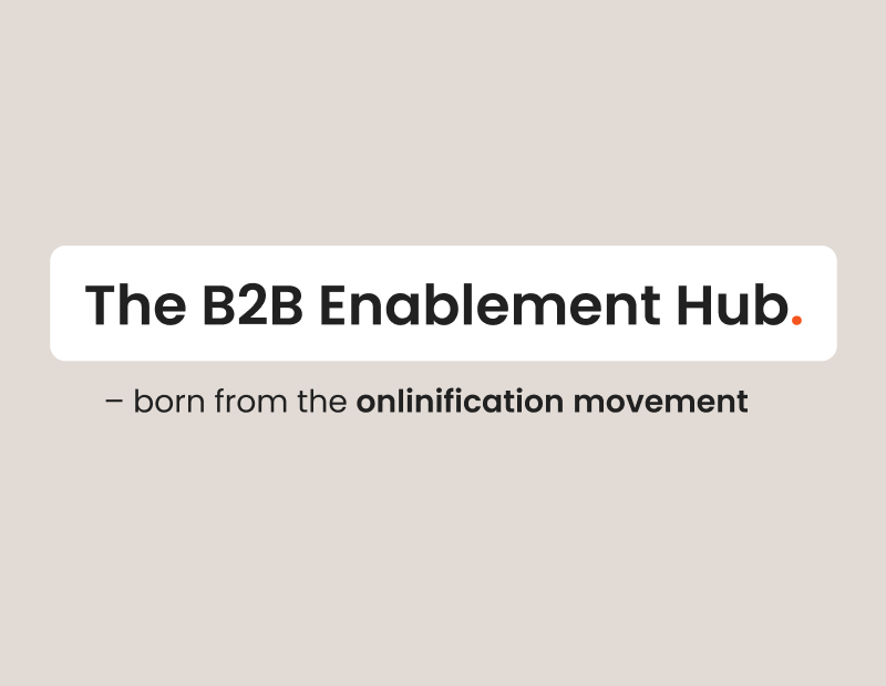 Why we changed the name to The B2B Enablement Hub