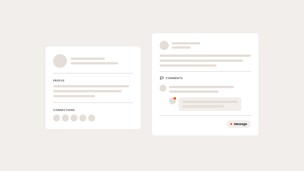 What is the difference between being present and being active on LinkedIn?