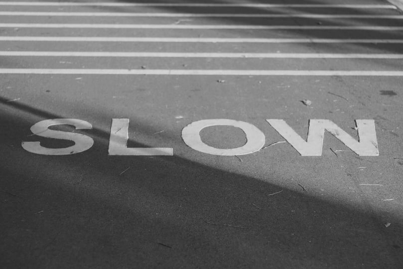 Change is slow–very slow