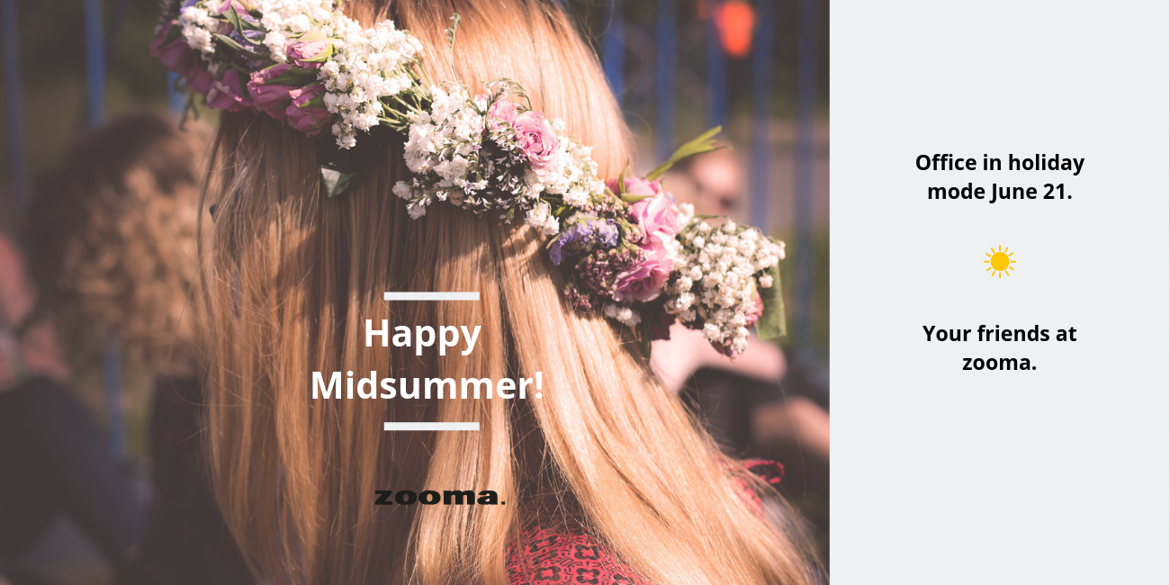 Have a beautiful Midsummer 2019!