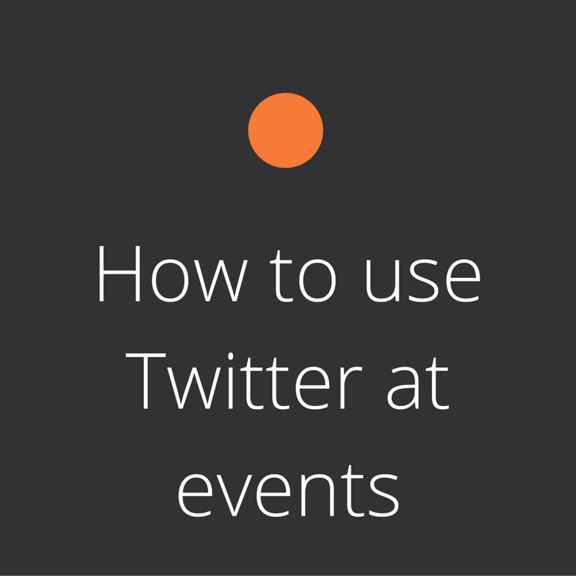 How to live-tweet at events