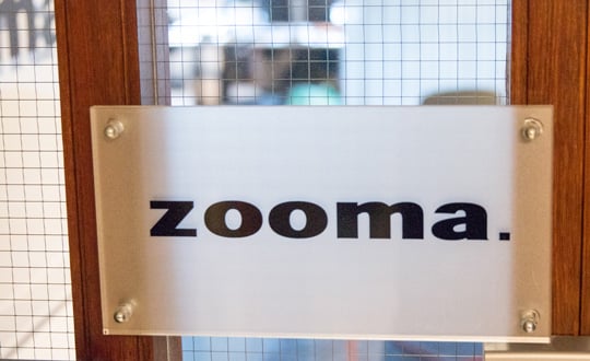 Zooma-office-sign