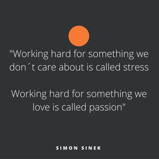 Quote of the week, by Simon Sinek