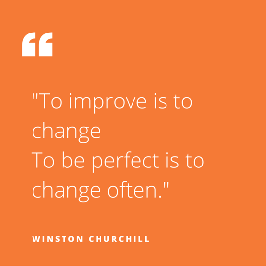 Quote of the week, by Winston Churchill