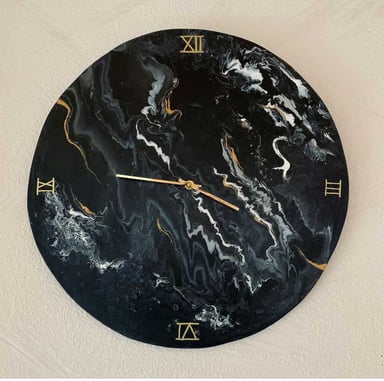 Sheilas artwork clock