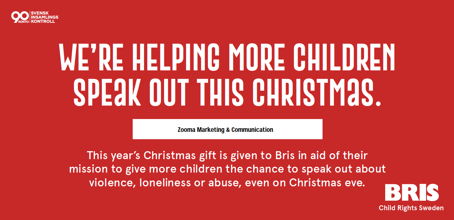 Skip Christmas gifts and support BRIS