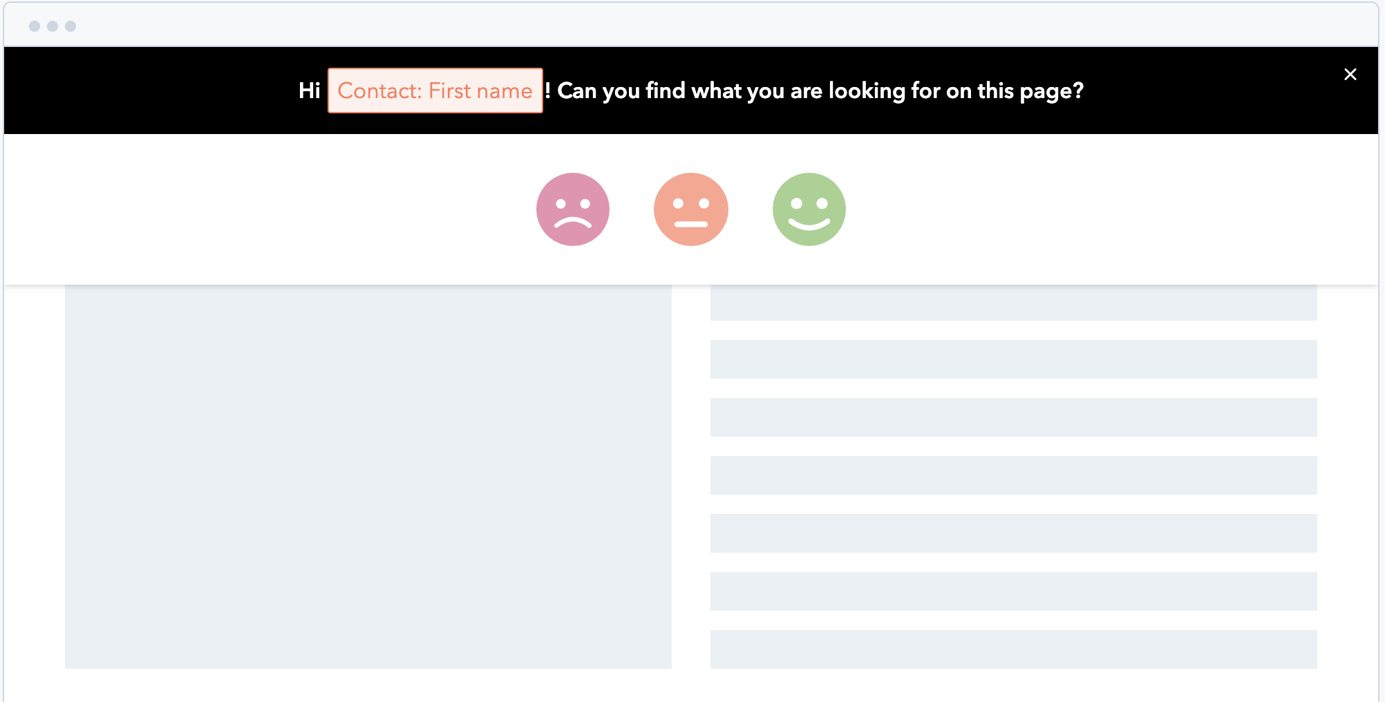 Survey question - The Onlinification Hub
