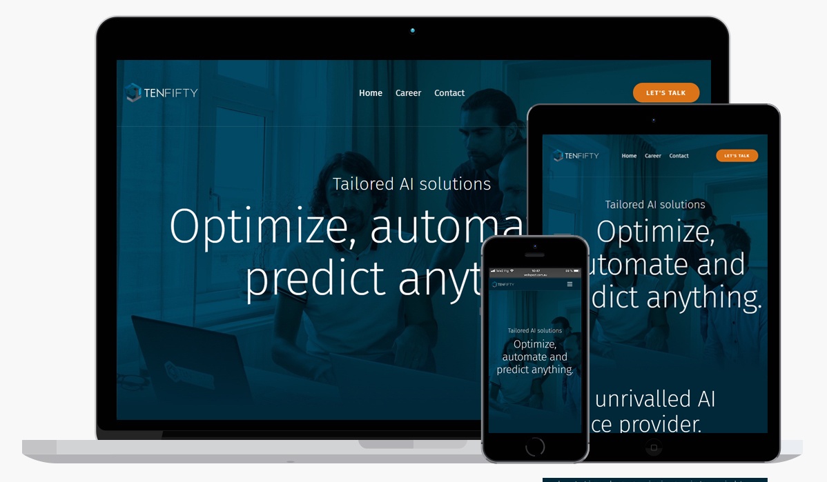 Tenfifty, a data science pioneer, is now live with a new site!