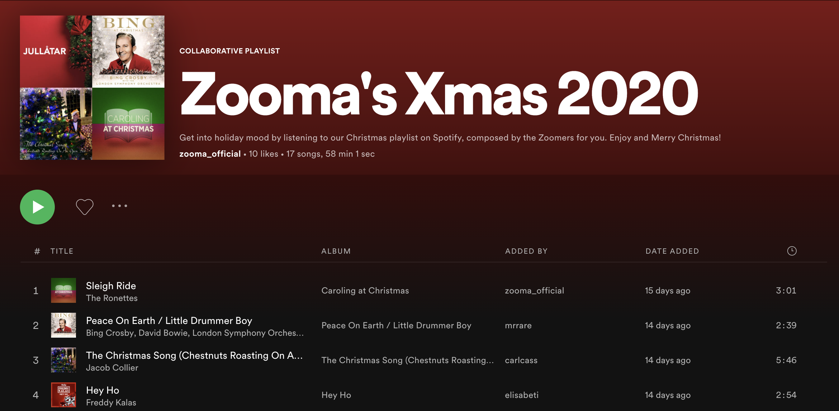 Zooma-Spotiify-xmas-playlist-2020