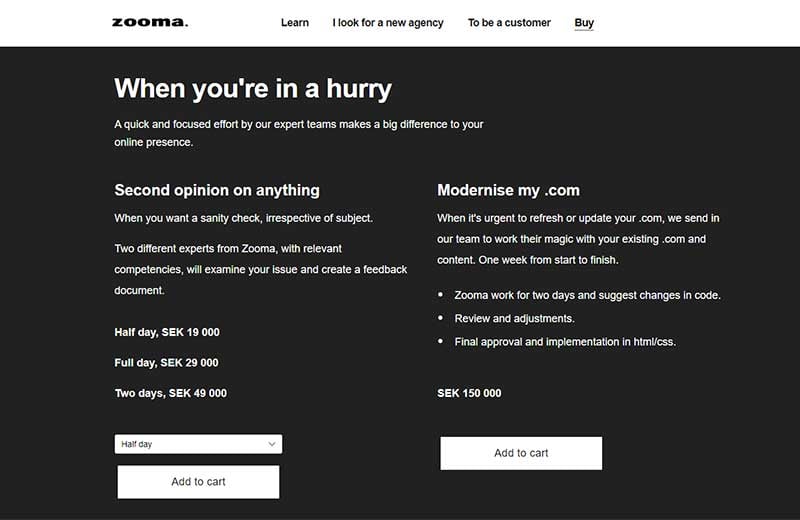 Zooma-buy-page-screenshot