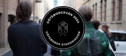 We're continuing to support Göteborgs Stadsmission in 2024