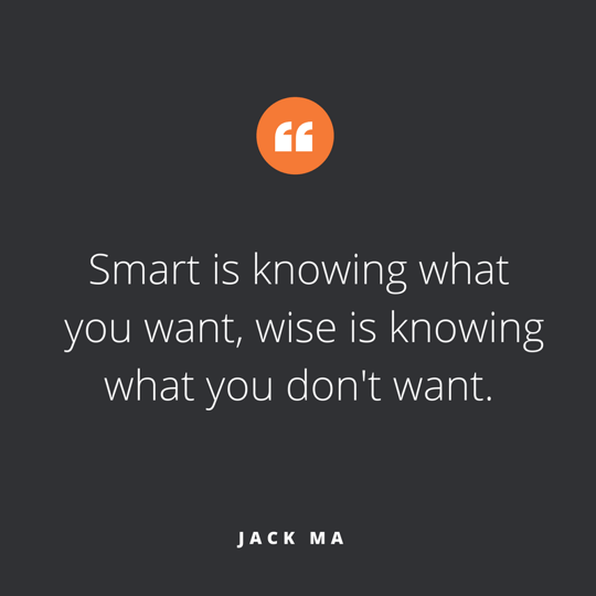 Quote of the week October 2017, by Jack Ma