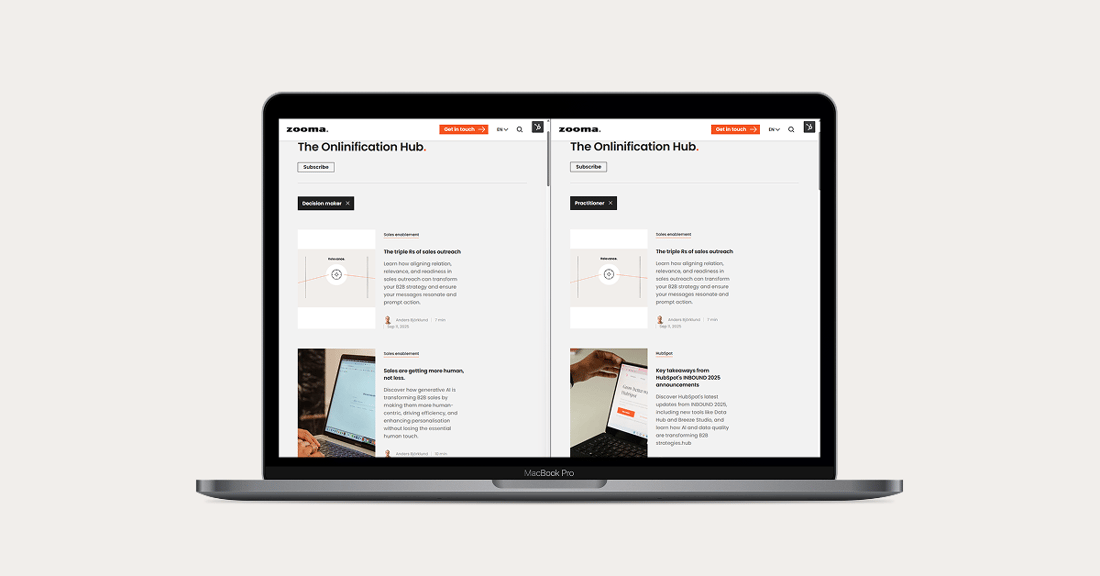 Setting up RSS emails with extra segmentation – Combining personalisation and automation