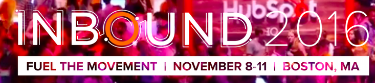 #INBOUND2016 is kicking off November 8th