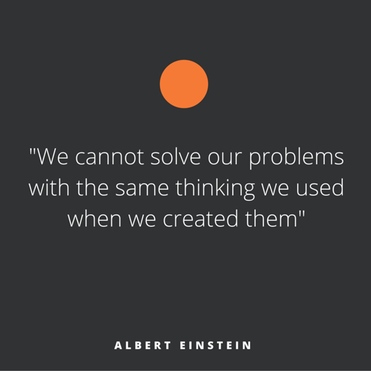 Quote of the week, by Albert Einstein
