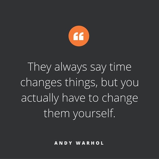 Quote of the week, by Andy Warhol