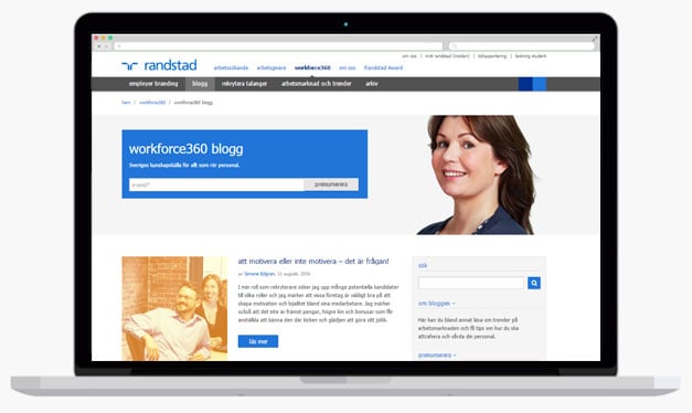 Zooma congratulates Randstad to their new blog!